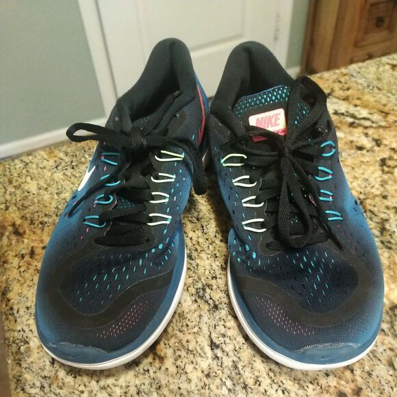 Nike Women Shoe Flex 2017 Run Size 8.5M Athletic Running Sneaker Pre Owned - Picture 2 of 12